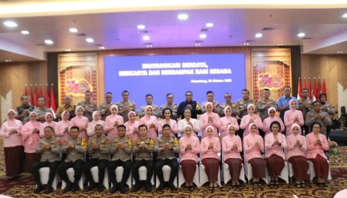 Peringati HKGB ke-74, Kapolda Sumsel Tegaskan Peran Bhayangkari dalam Semangat Polisi Bersama Masyarakat