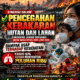Strategi dalam Pencegahan Kebakaran Hutan dan Lahan: Jangan Tunggu Asap Menjadi Pekat, Masyarakat Menderita Penyakit
